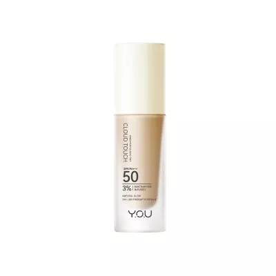 YOU BEAUTY Cloud Touch 3% Niacinamide Brightening Skin Tint SPF 50 PA+++