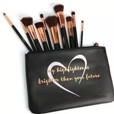 BEAUTY CREATIONS 10pc Brush Set - LIKE A DIAMOND