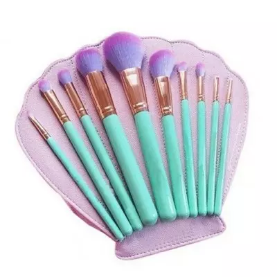 BEAUTY CREATIONS 10pc Sea Shell Brush Set