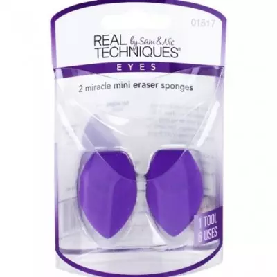 REAL TECHNIQUES 1517 Miracle Mini Eraser Sponges(isi 2)