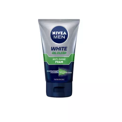 NIVEA MEN White Oil Clear Anti-Shine Foam 100ml