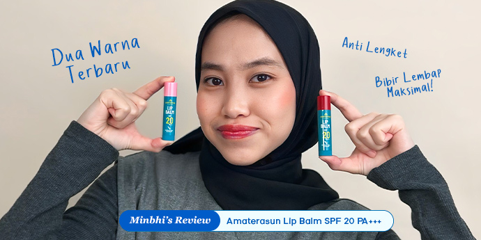 Review Amaterasun Lip Balm SPF 20 PA+++: Anti Lengket, Bibir Lembapnya Maksimal!