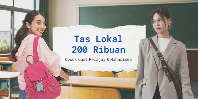 7 Rekomendasi Tas Kuliah Lokal untuk Sekolah, Kuliah & Ngantor, 200RB-an Aja!