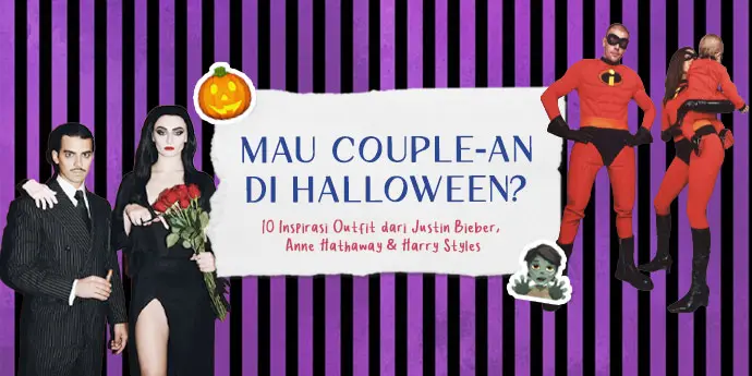 Mau Couple-an di Halloween? Contek 10 Outfit dari Justin Bieber, Anne Hathaway sampai Harry Styles